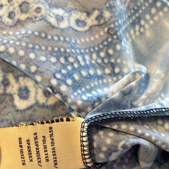 blue maxi dress with pockets size 12 - Picture 8 of 8